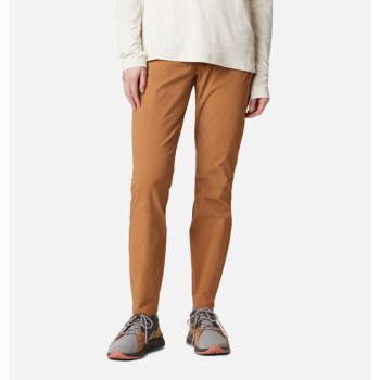 Columbia Ženske Hlače - Firwood 5 Pocket Slim Smeđe | MNCE-62430